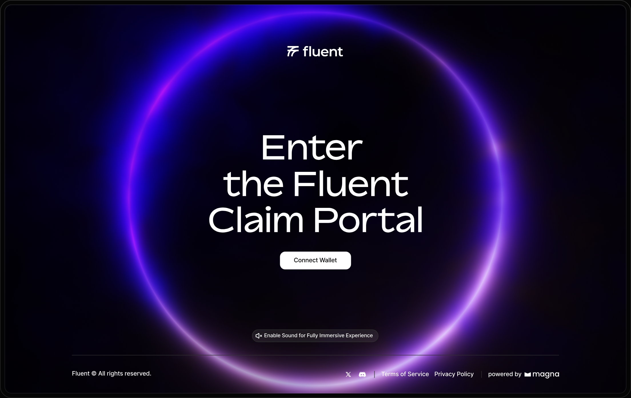 Fluent Whitelabel Claim Portal